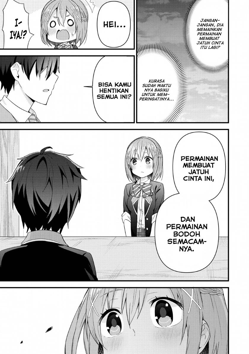 The Cute Girl Sitting Next to Me Is Trying to Make Me Fall in Love With Her as a Way to Ridicule Me, but the Tables Were Turned on Her Before She Knew It Chapter 04 Gambar 26